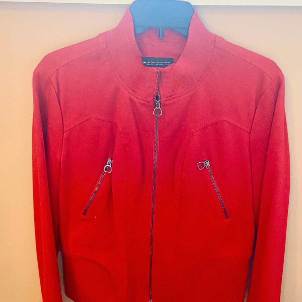 Guess Red Bomber Jacket SZ M